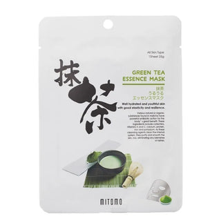 MITOMO Green Tea Essence Masque ensemble 5 pcs